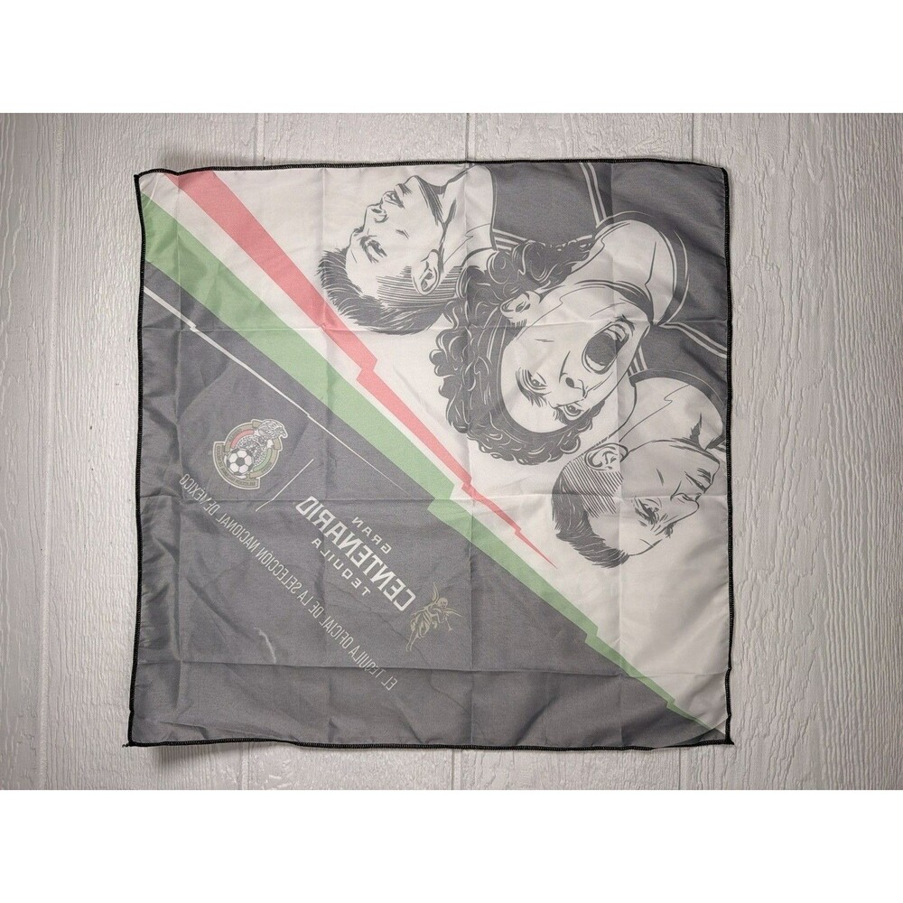 Gran Centenario Tequila Mexican National Soccer Futbol Team Graphic Bandana Flag View 6